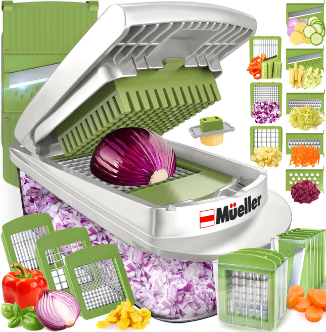 Mueller Pro-Series 10-in-1 8 Blade Vegetable Chopper