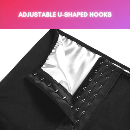 Nano Hertz Sauna Sweat Shapewear Shorts Pants Thigh Workout Suit