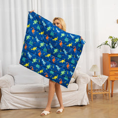 Blanket with Calming Weighted Boho Throw-3