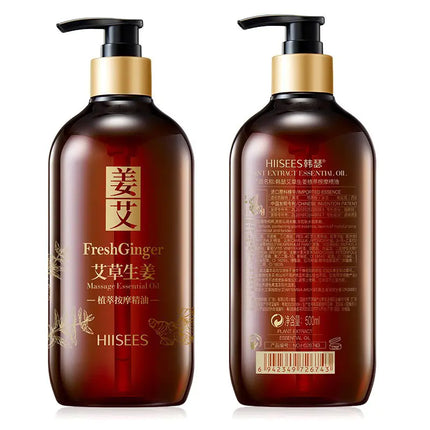 CWINTER Essential Oil, Ginger Essential Oil 500ml for Body Care and Moisture