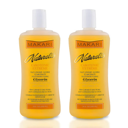 MAKARI Naturalle Carotonic Extreme Body Glycerin 2 Pack (16.6 oz)