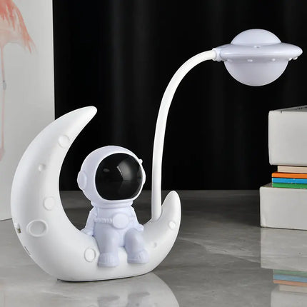 Astronaut Moon Night Light LED Desk Lamp