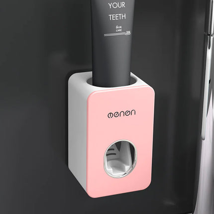 Automatic Toothpaste Dispenser Set with Wall Mount