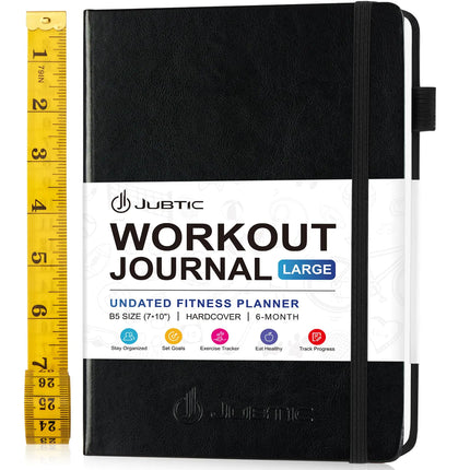 JUBTIC Weight Loss Journal Calorie Counter Book & Fitness Workout Journal
