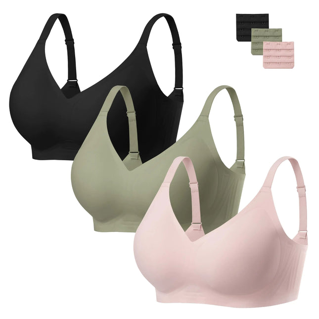 Habibee Seamless Comfort Bra - Wireless Full Coverage