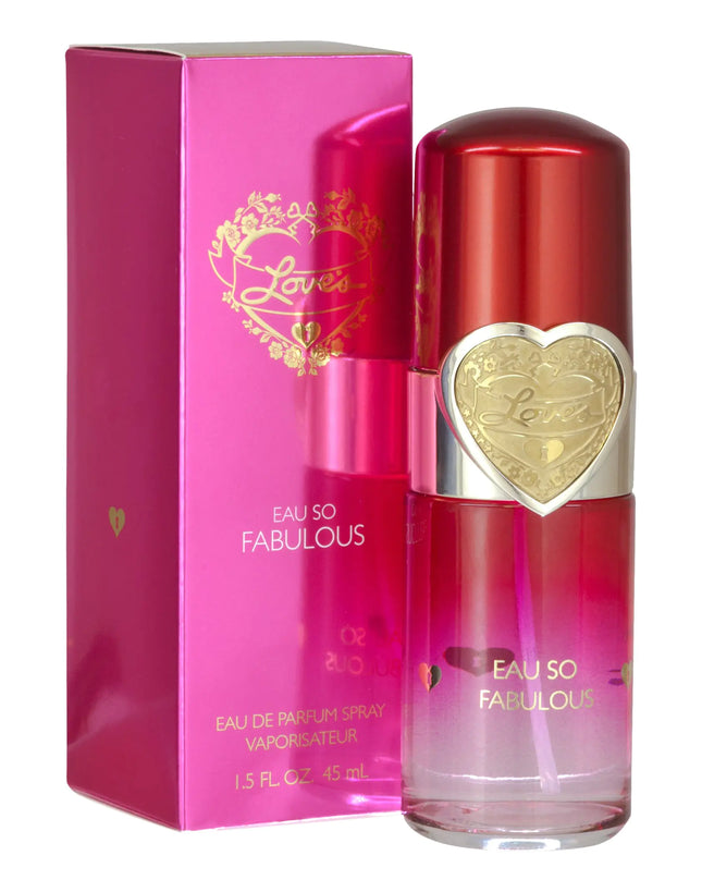 Loves Eau So Fabulous by Dana Eau De Parfum Spray 1.5 oz for Women