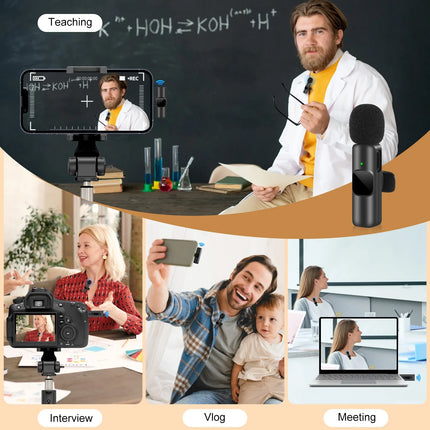 The "Studio-In-Your-Pocket" NNEOBA Wireless Lavalier Mic