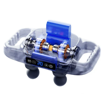 Fascia Gun Muscle Relaxation Massage Instrument - Gray-3