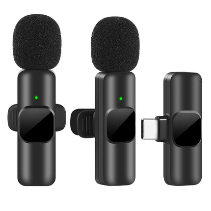 ClipWave™ Wireless Lavalier Mic , Mini Portable Microphone for iPhone &amp; Android
