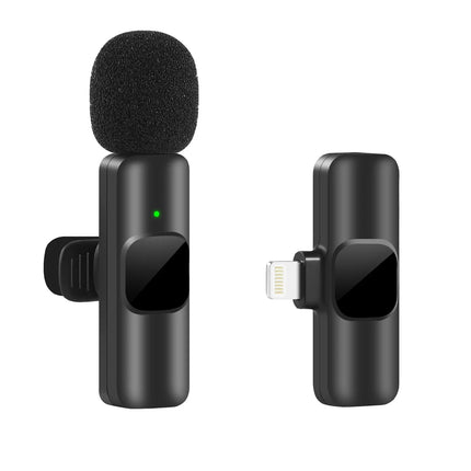 ClipWave™ Wireless Lavalier Mic , Mini Portable Microphone for iPhone &amp; Android