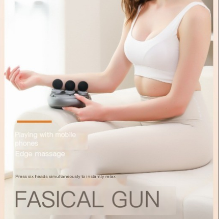 6-head Massage Gun Full Body Deep