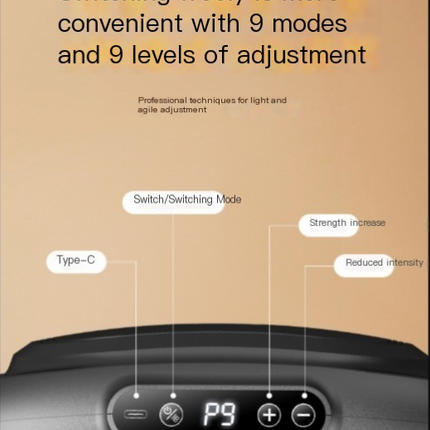 6-head Massage Gun Full Body Deep