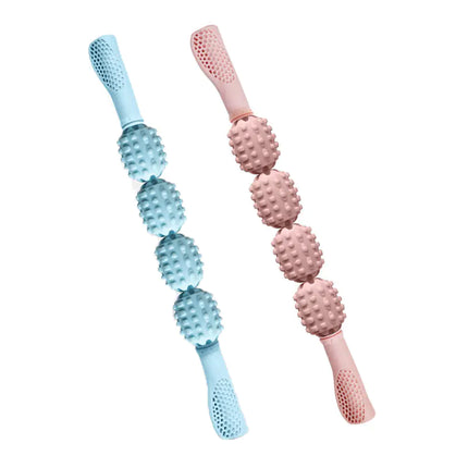 Yoga Four Roller Leg Muscle Relaxation Massage Stick