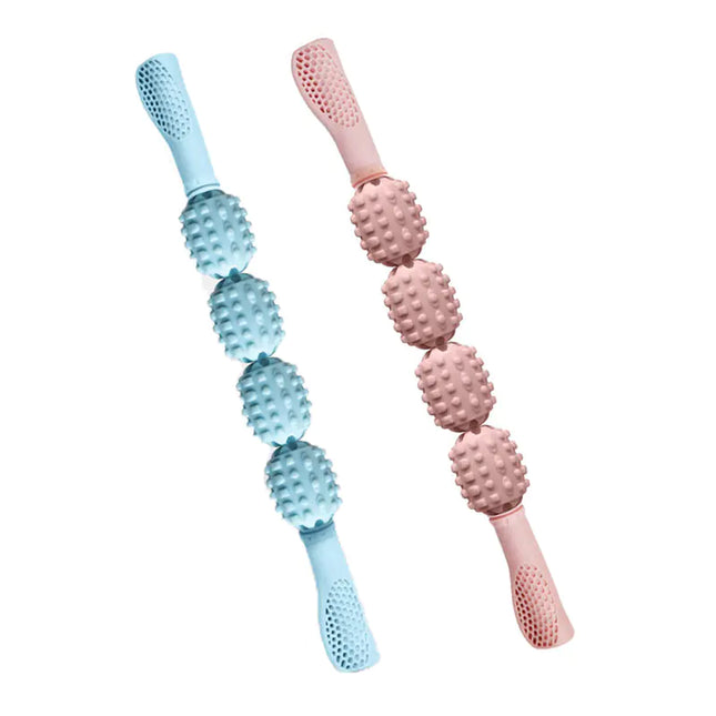 Yoga Four Roller Leg Muscle Relaxation Massage Stick