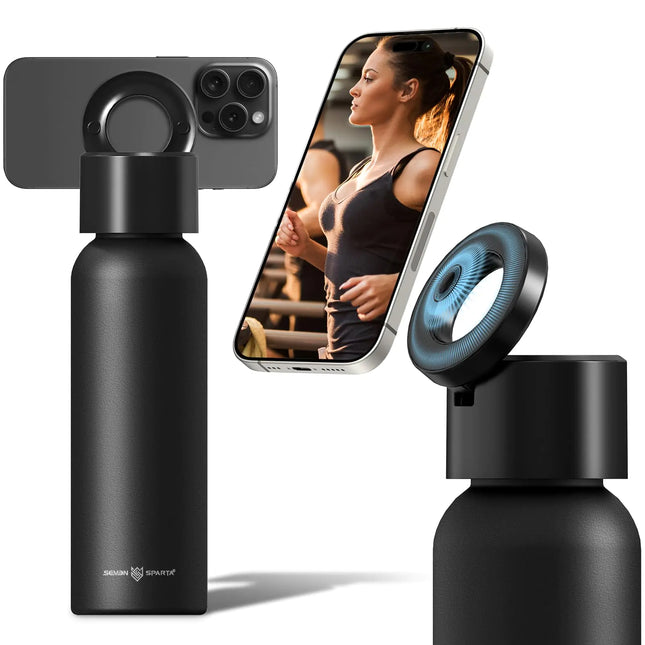 Insulated Water Bottle Compatible with Magsafe Holder Magnetic Water Bottle Stainless Steel