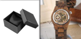 Mechanical Wooden Watch