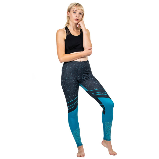 Women Legging Starry Sea Love Printing leggins High Waist Punk Leggings Color Legins Slim Fitness Pants-1