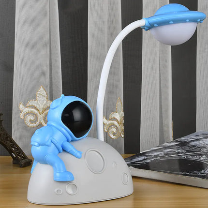 Astronaut Moon Night Light LED Desk Lamp