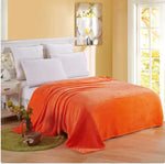 Ultra‑Soft Flannel Coral Fleece Blanket