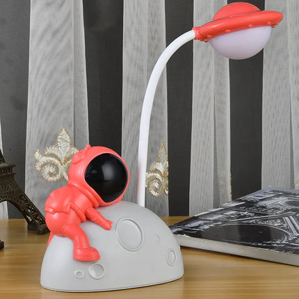 Astronaut Moon Night Light LED Desk Lamp